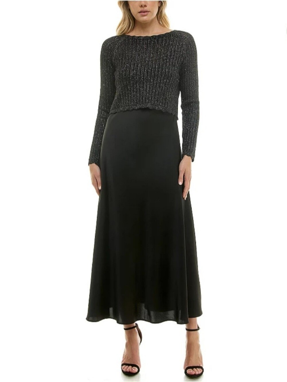 Taylor Black Maxi Skirt with Flowing Silhouette